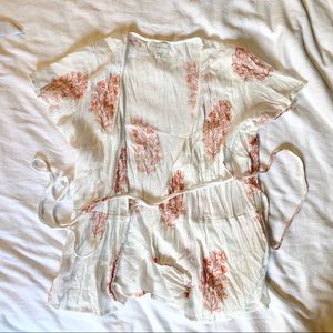 Sheer Summer wrap top